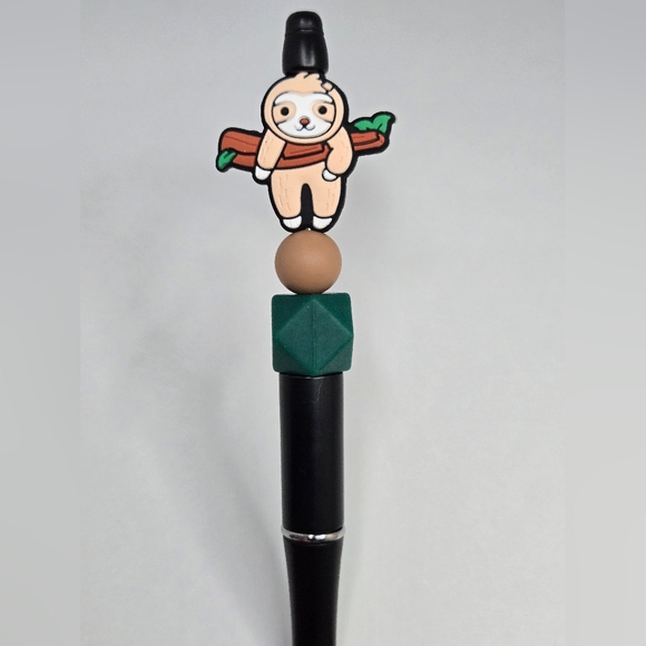 Handmade- Sloth Ink Pen - Picture 2 of 3